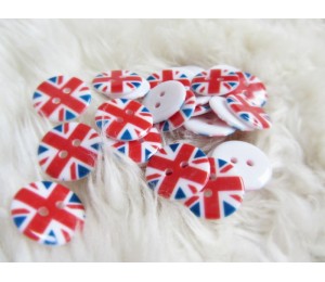 Knöpfe Union Jack - London UK