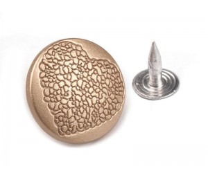 Jeansknopf Größe 28" Herz