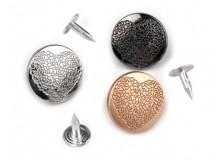 Jeansknopf Größe 28" Herz