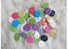 Knöpfe - gepunktete