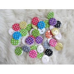 Knöpfe - gepunktete