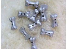 Knöpfe Knochen silber
