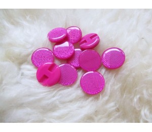 Knöpfe pink glitzer 70's RETRO