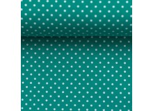 Baumwolle - Pünktchen 2mm mintgrün