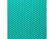 Baumwolle - Sternchen 1cm mint