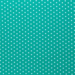 Baumwolle - Sternchen 1cm mint