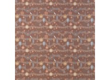 Baumwolle - Rudolf Ornamente braun