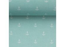 Baumwolle - Anker dunkelmint