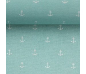 Baumwolle - Anker dunkelmint