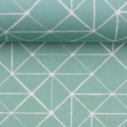 Baumwolle - Kurt Triangle mint
