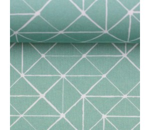 Baumwolle - Kurt Triangle mint