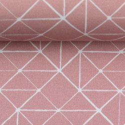 Baumwolle - Kurt Triangle altrosa