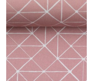 Baumwolle - Kurt Triangle altrosa