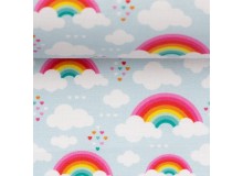 Baumwolle - Kim Regenbogen bunt