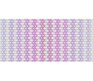 Baumwolle - Patchwork Enhanched Forest lila Farbverlauf