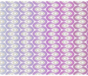 Baumwolle - Patchwork Enhanched Forest lila Farbverlauf