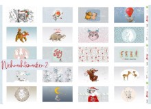 Bio Baumwolle Lillestoff - Weihnachtsmasken 2