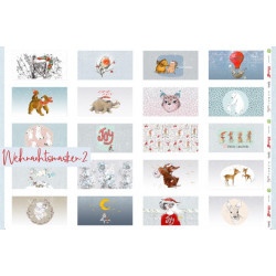 Bio Baumwolle Lillestoff - Weihnachtsmasken 2