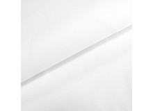 Baumwoll Popeline - Uni weiß kochfest