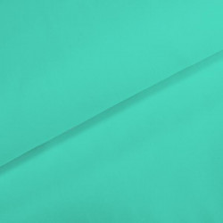 Baumwoll Popeline - Uni türkis mint kochfest