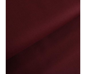 Baumwoll Popeline - Uni dunkel bordeaux kochfest