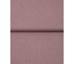 Baumwolle Pünktchen altrosa