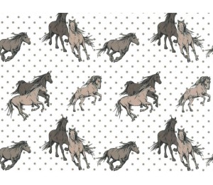 Baumwolle - Pferde