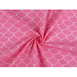 Baumwolle - Waben rosa