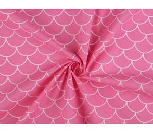 Baumwolle - Waben rosa