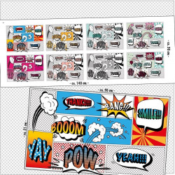 Lillestoff Cartoon Masken Webware Rapport 