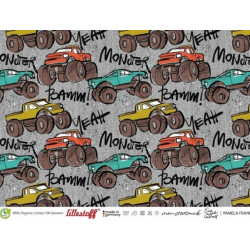 REST Bio Jersey Lillestoff - Monstertrucks