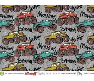 REST Bio Jersey Lillestoff - Monstertrucks