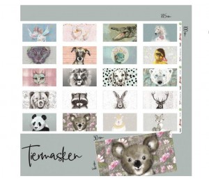 Lillestoff Tiermasken Webware Rapport Tante Gisi