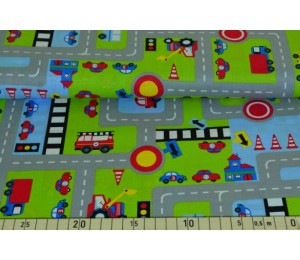 Baumwolle - Autos Straße