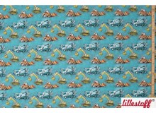 Bio Jersey Lillestoff - Auf der Baustelle