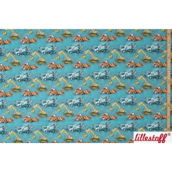 Bio Jersey Lillestoff - Auf der Baustelle