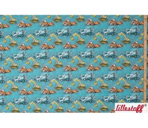 Bio Jersey Lillestoff - Auf der Baustelle