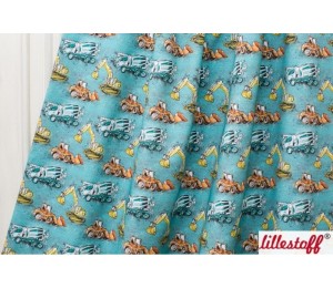 Bio Jersey Lillestoff - Auf der Baustelle