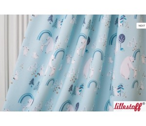 Bio Jersey Lillestoff - Kleine blaue Welt
