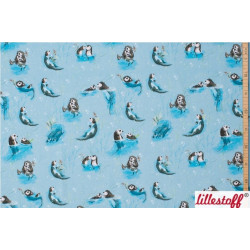 REST 78cm Bio Jersey Lillestoff - Otter