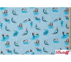 REST 78cm Bio Jersey Lillestoff - Otter