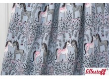 Bio Jersey Lillestoff - Pferdeliebe
