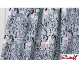 Bio Jersey Lillestoff - Pferdeliebe