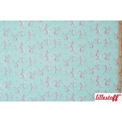 Bio Jersey Lillestoff - Rosalie mint türkis