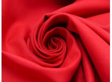 Baumwolle - Uni weinrot