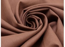 Baumwolle - Uni hellbraun