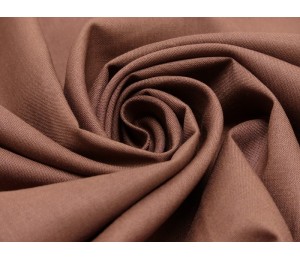 Baumwolle - Uni hellbraun