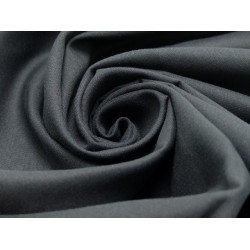 Baumwolle - Uni schwarz