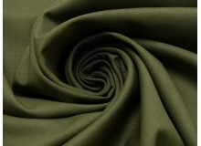 Baumwolle - Uni oliv grün