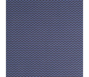 Jaquard Bündchen - Karla grau blau Zacken